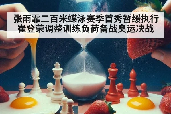 张雨霏二百米蝶泳赛季首秀暂缓执行 崔登荣调整训练负荷备战奥运决战